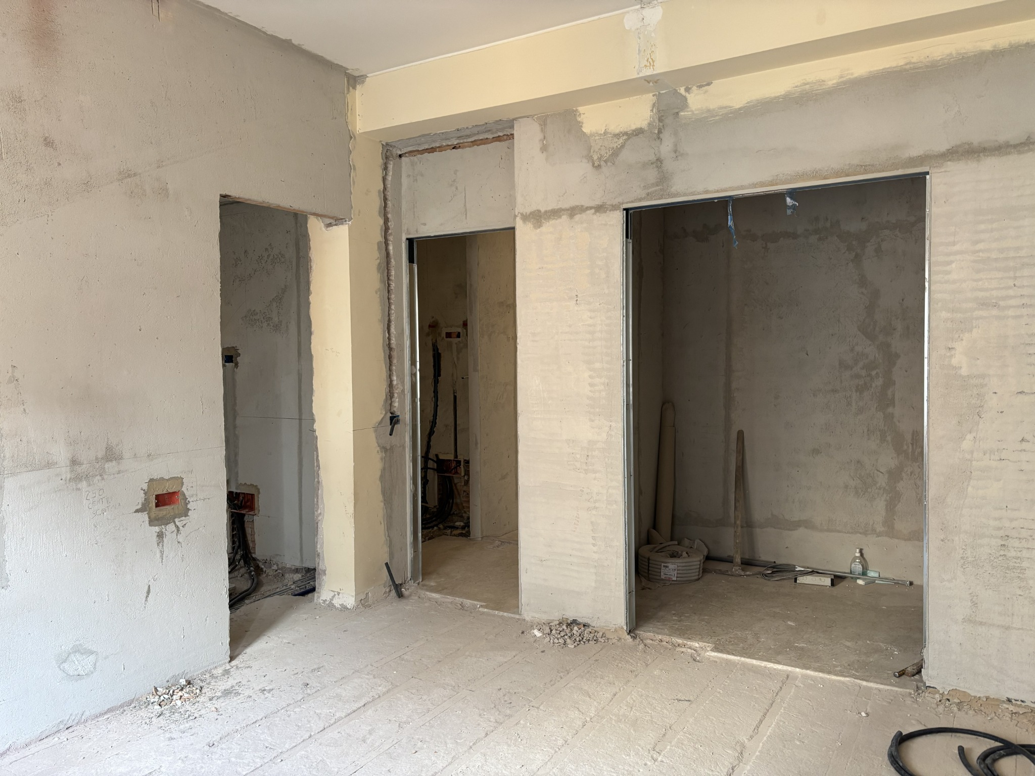 Camera e cabina armadio — Cantiere